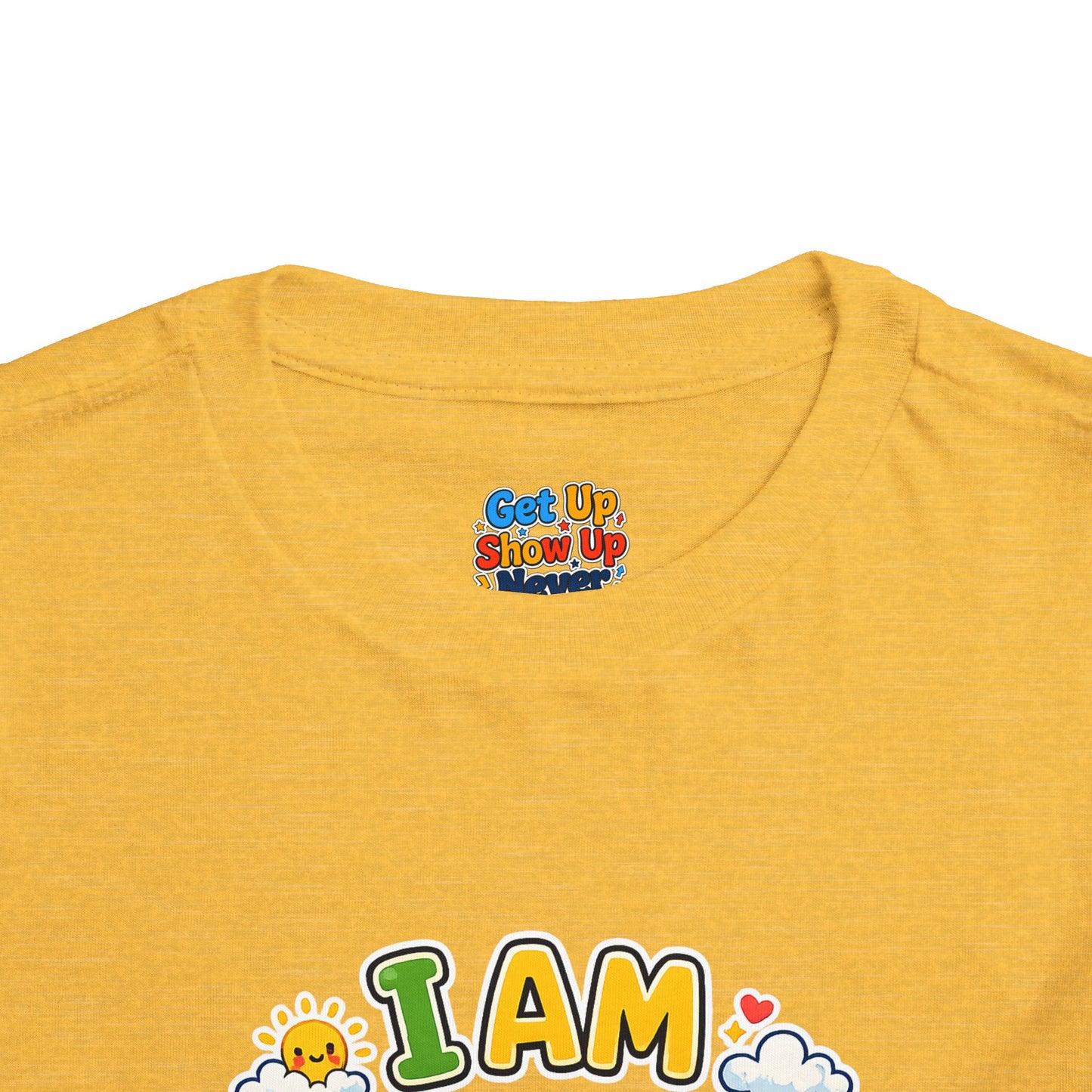 Toddler Motivational T-Shirt | Inspirational Kids Graphic Tee | Soft Cotton Toddler Shirt | Positive Mindset Children's Clothing | Everyday Comfort Tee