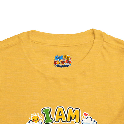 Toddler Motivational T-Shirt | Inspirational Kids Graphic Tee | Soft Cotton Toddler Shirt | Positive Mindset Children's Clothing | Everyday Comfort Tee