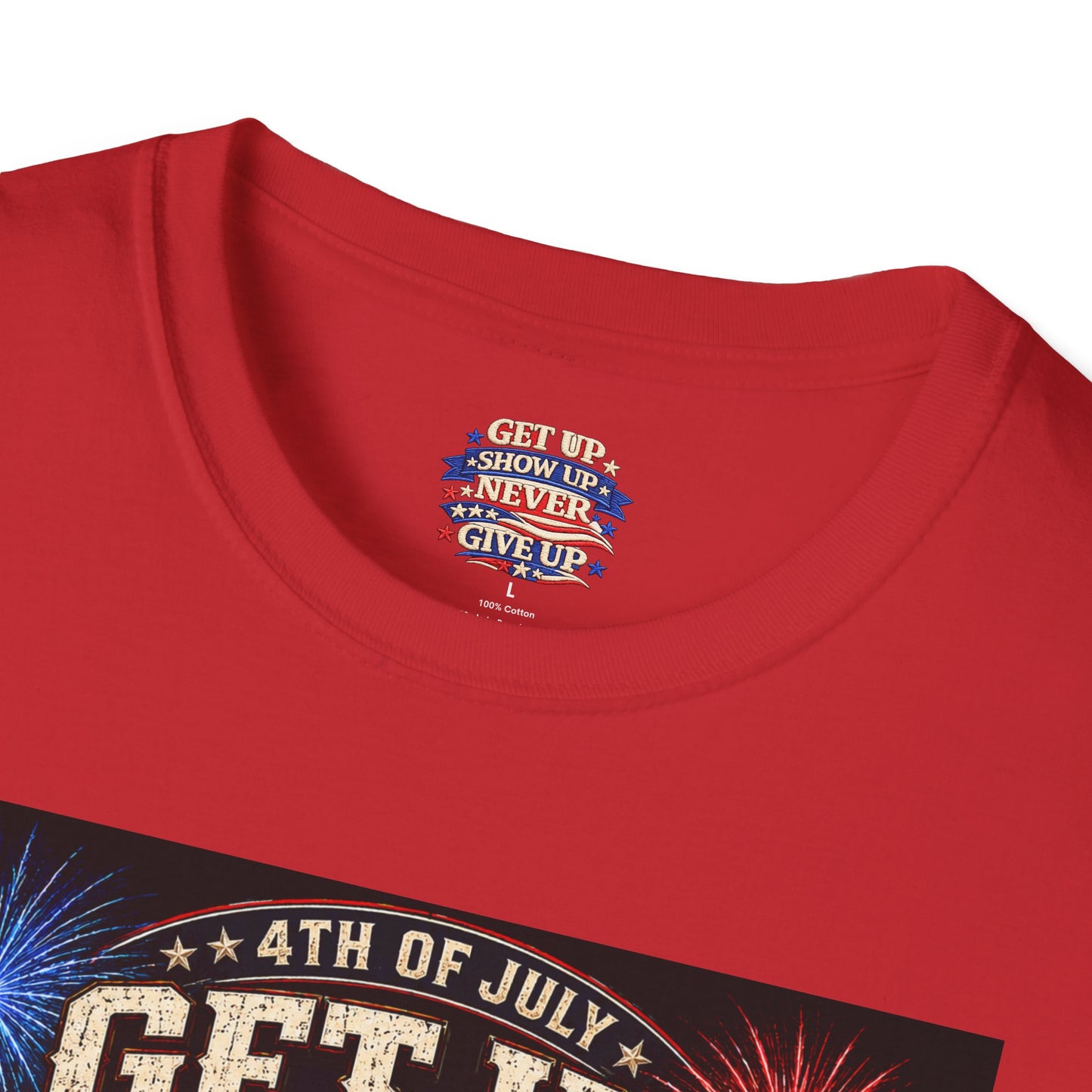 Patriotic 4th of July Unisex T-Shirt | Soft USA Independence Day Tee | American Pride Graphic Shirt for Men & Women