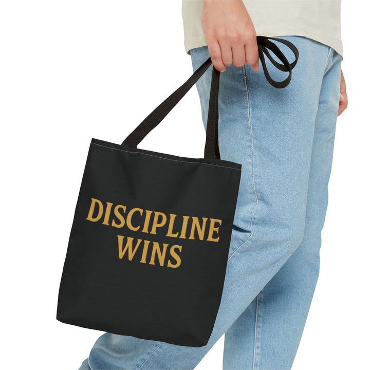 Discipline Wins. Tote Bag