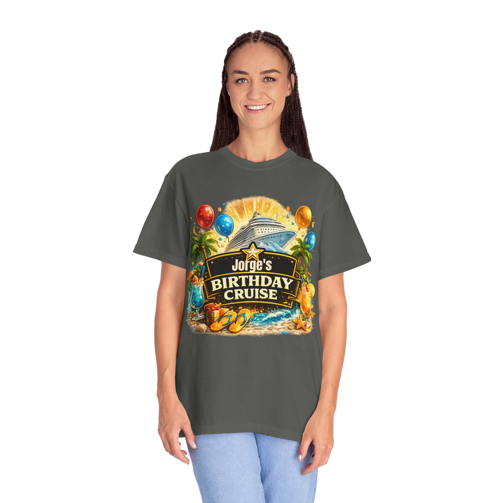 Custom Name Birthday Cruise Shirt