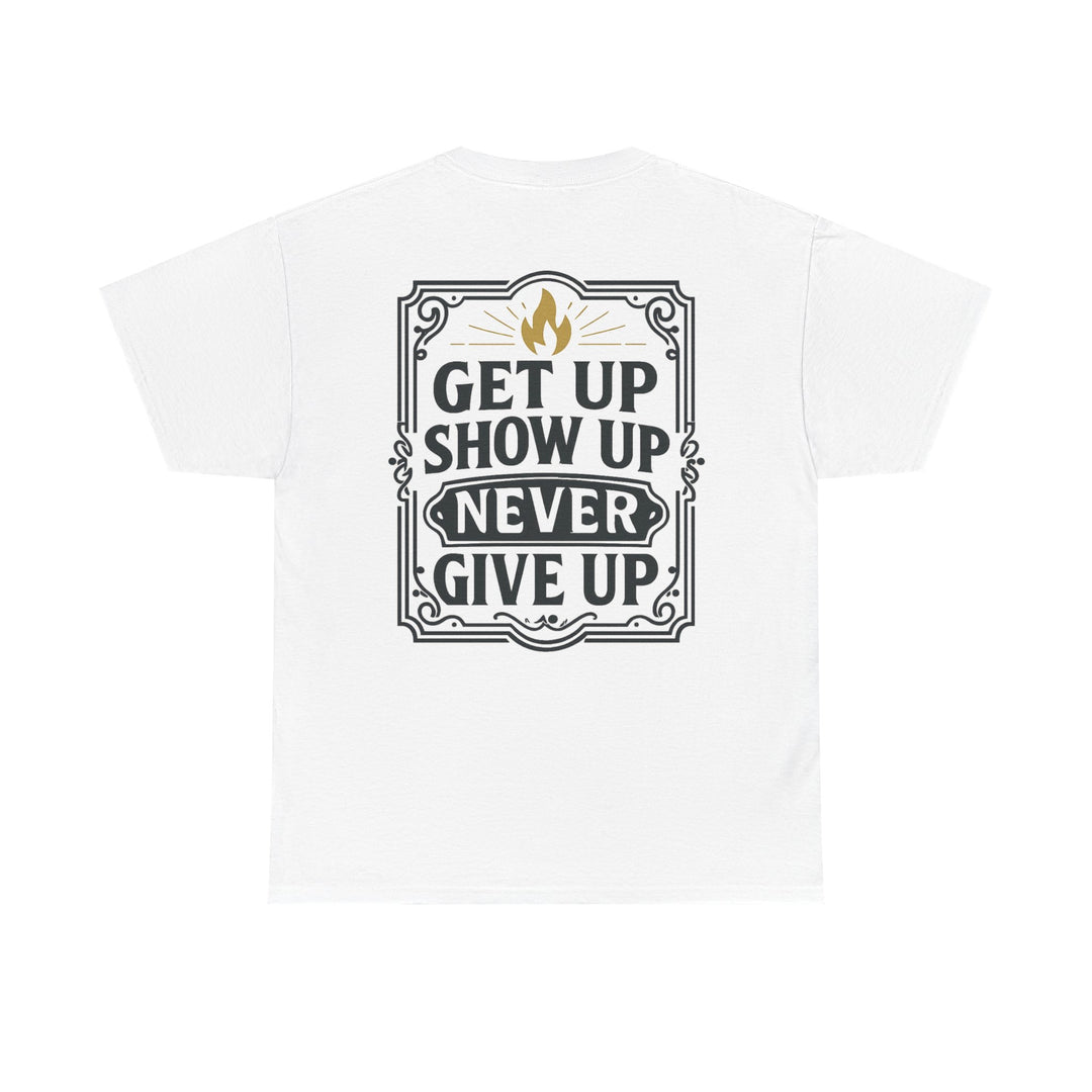 Barbells Over Breakdown. Unisex Heavy Cotton Tee