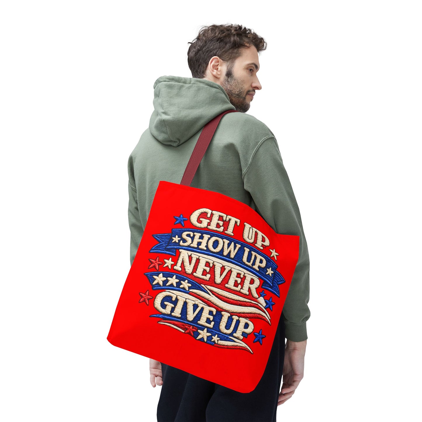 Patriotic 4th of July Tote Bag | Reusable American Pride Shopping Bag | USA Independence Day Beach, Grocery & Everyday Carry Tote