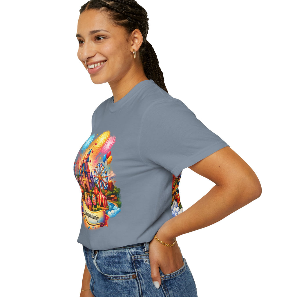 Customizable Name Graphic T-Shirt – for Disney Trips, Theme Park Vacations