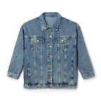 Women's Classic Denim Jacket " Chasing PRs Not People"