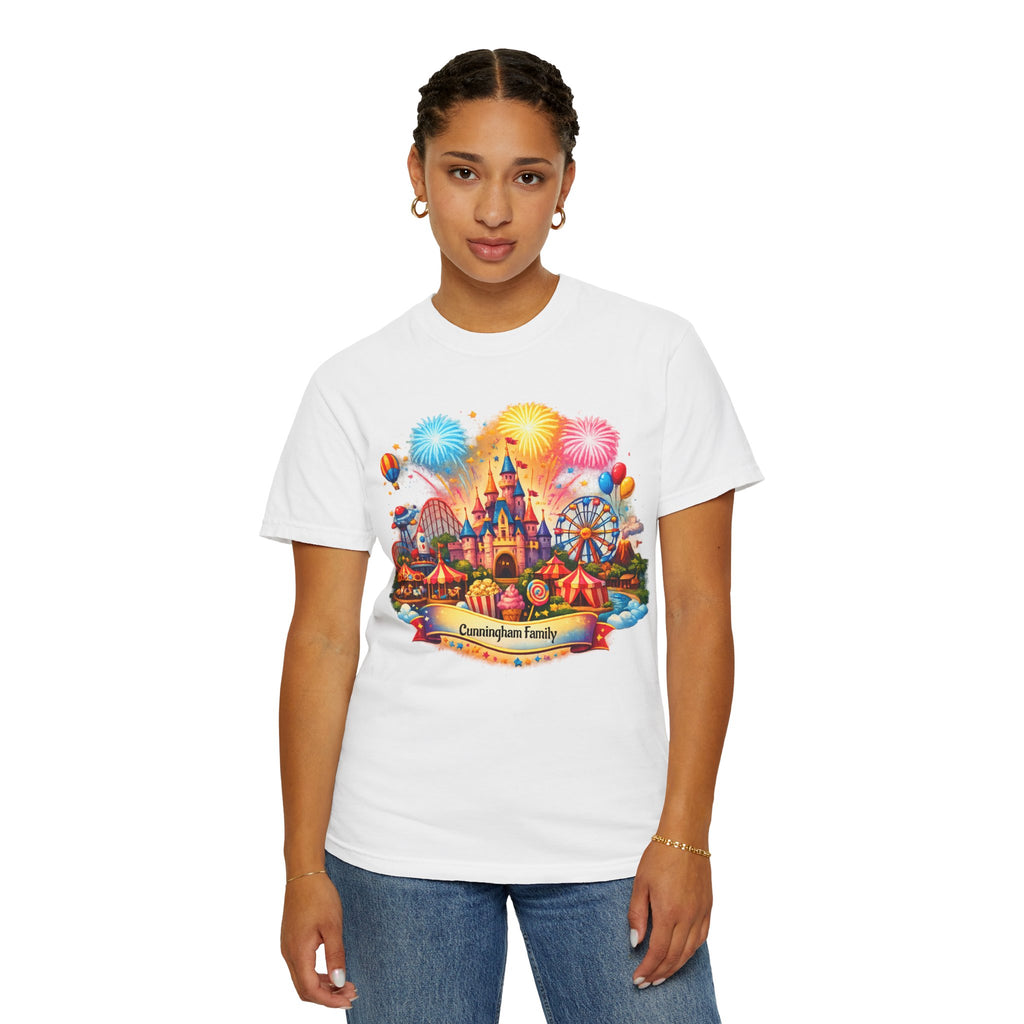 Customizable Name Graphic T-Shirt – for Disney Trips, Theme Park Vacations