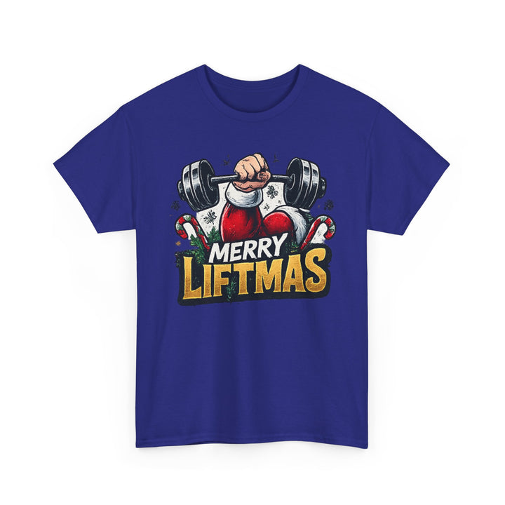 Merry Liftmas Unisex Heavy Cotton Tee