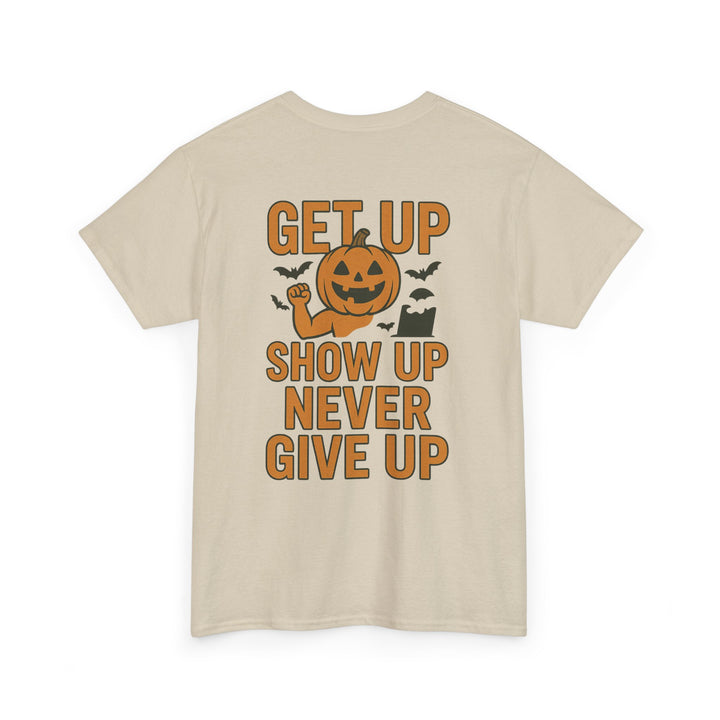 Trick or Sweat. Halloween Unisex Heavy Cotton Tee