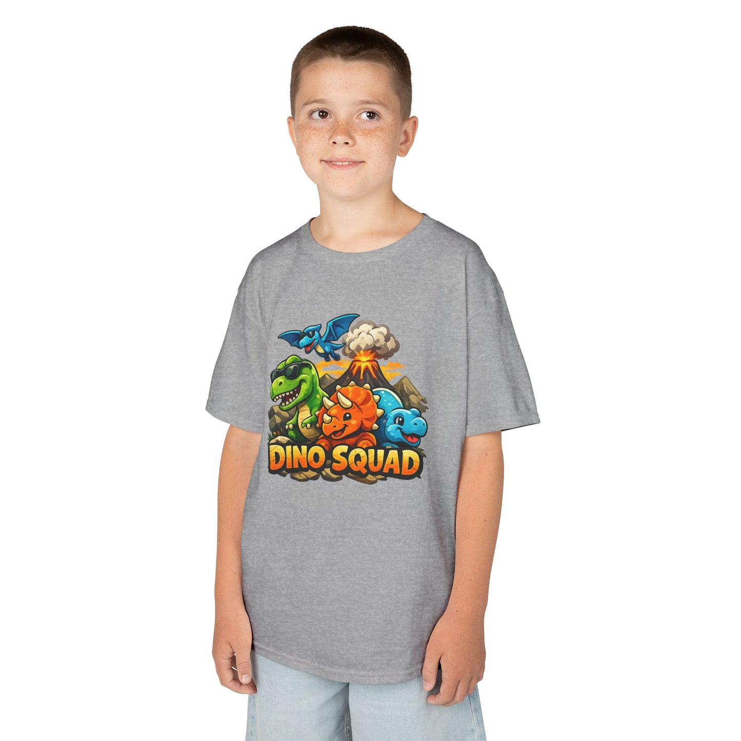 Kids Heavy Cotton™ Tee "Dino Squad"