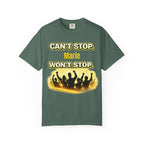 Custom Name Motivational T-Shirt – Can’t Stop. Won’t Stop.