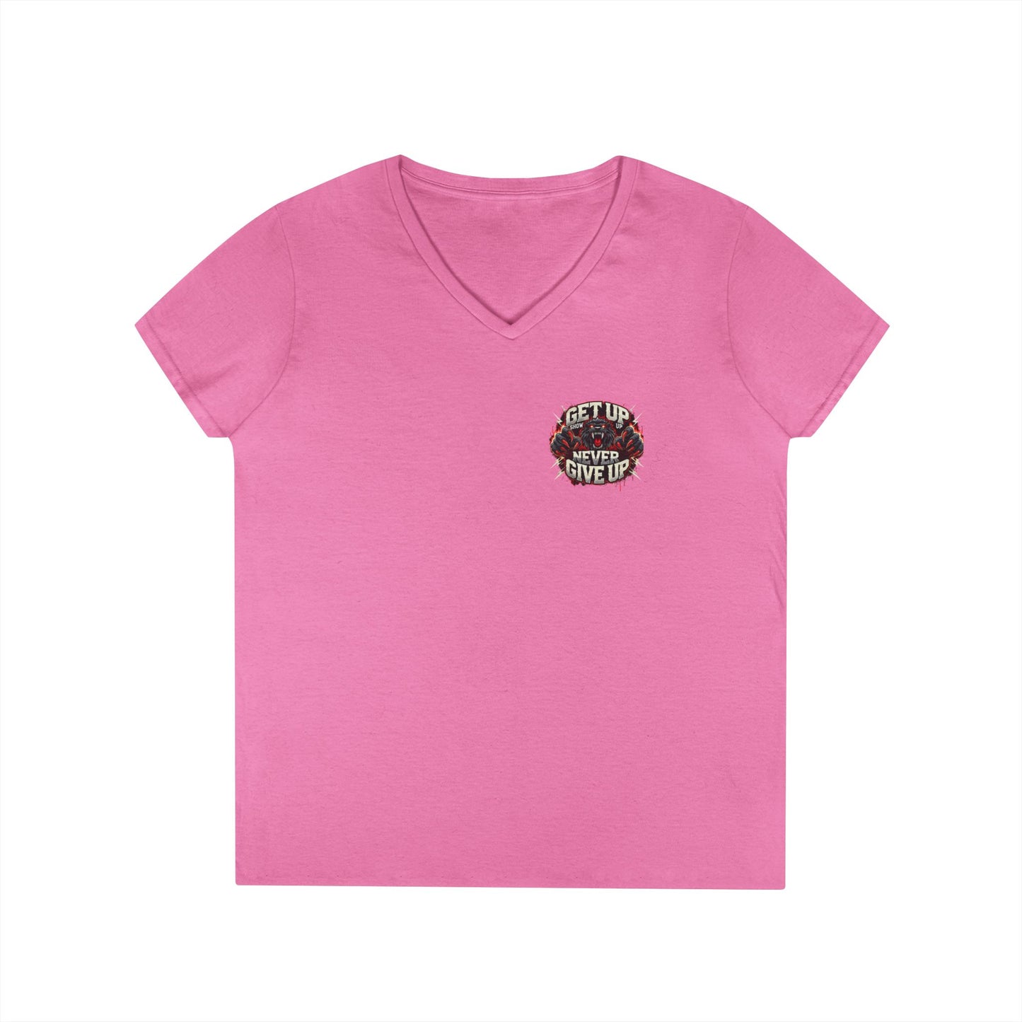 Women's V Neck-Strength in Motion