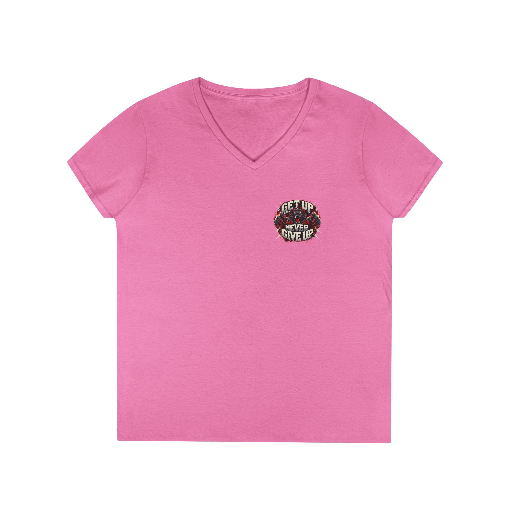 Women's V Neck-Strength in Motion