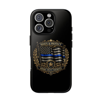 Blue Line Legacy Tough Phone Case