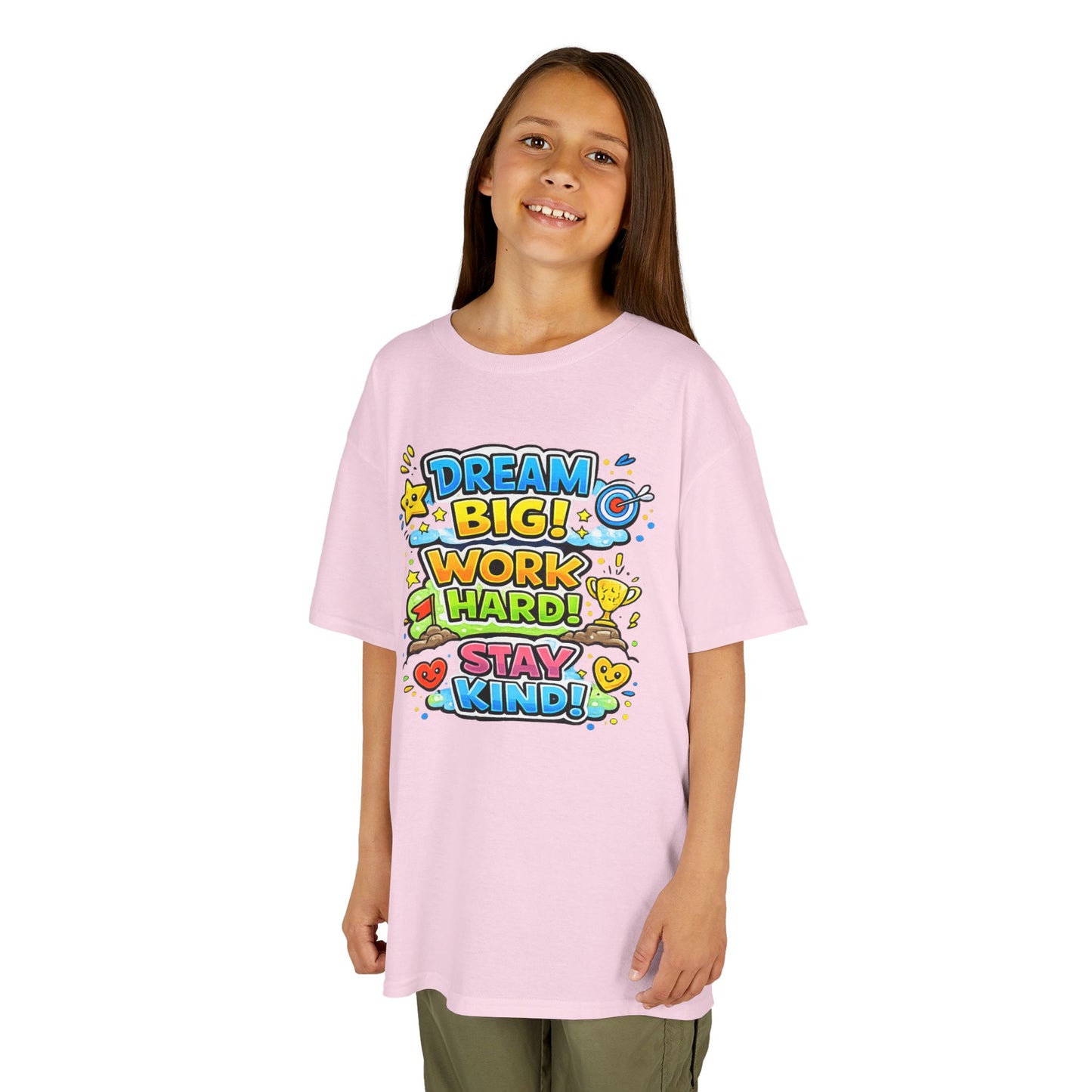 Kids Heavy Cotton™ Motivational Shirt