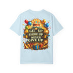 Custom Name & Age Birthday Crew T-Shirt – Personalized Group Shirt