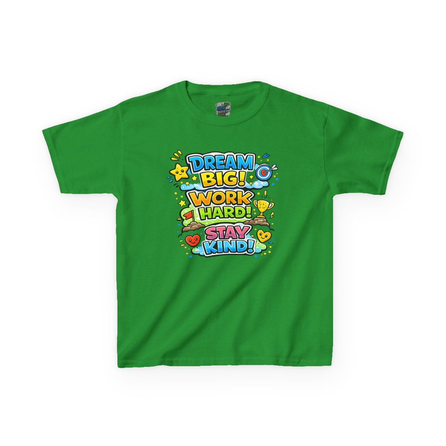 Kids Heavy Cotton™ Motivational Shirt
