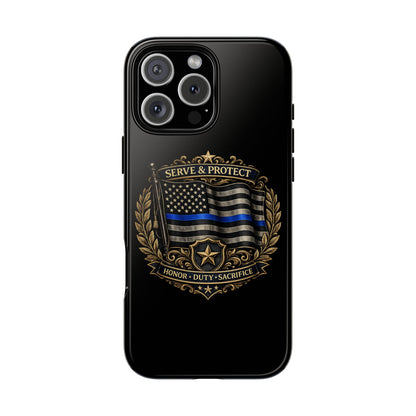 Blue Line Legacy Tough Phone Case