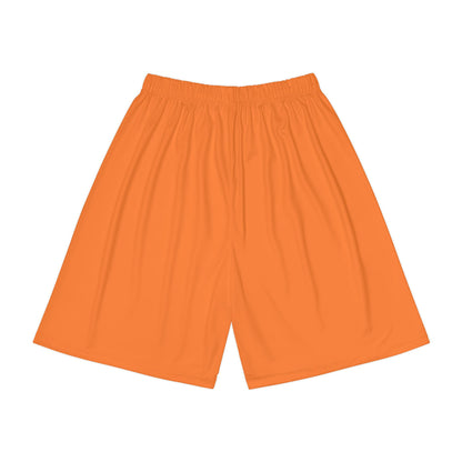 Relentless Performance Men’s Sports Shorts (Light Orange)