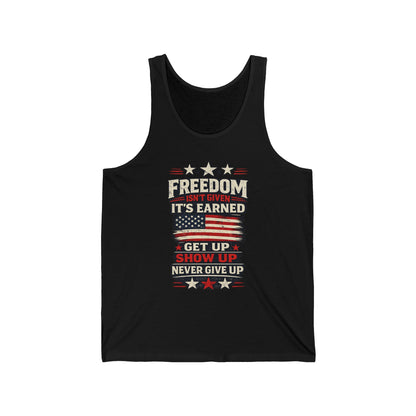 4th of July Unisex Tank Top – Patriotic Summer Tank for Independence Day, BBQs, Fireworks & Everyday Wear