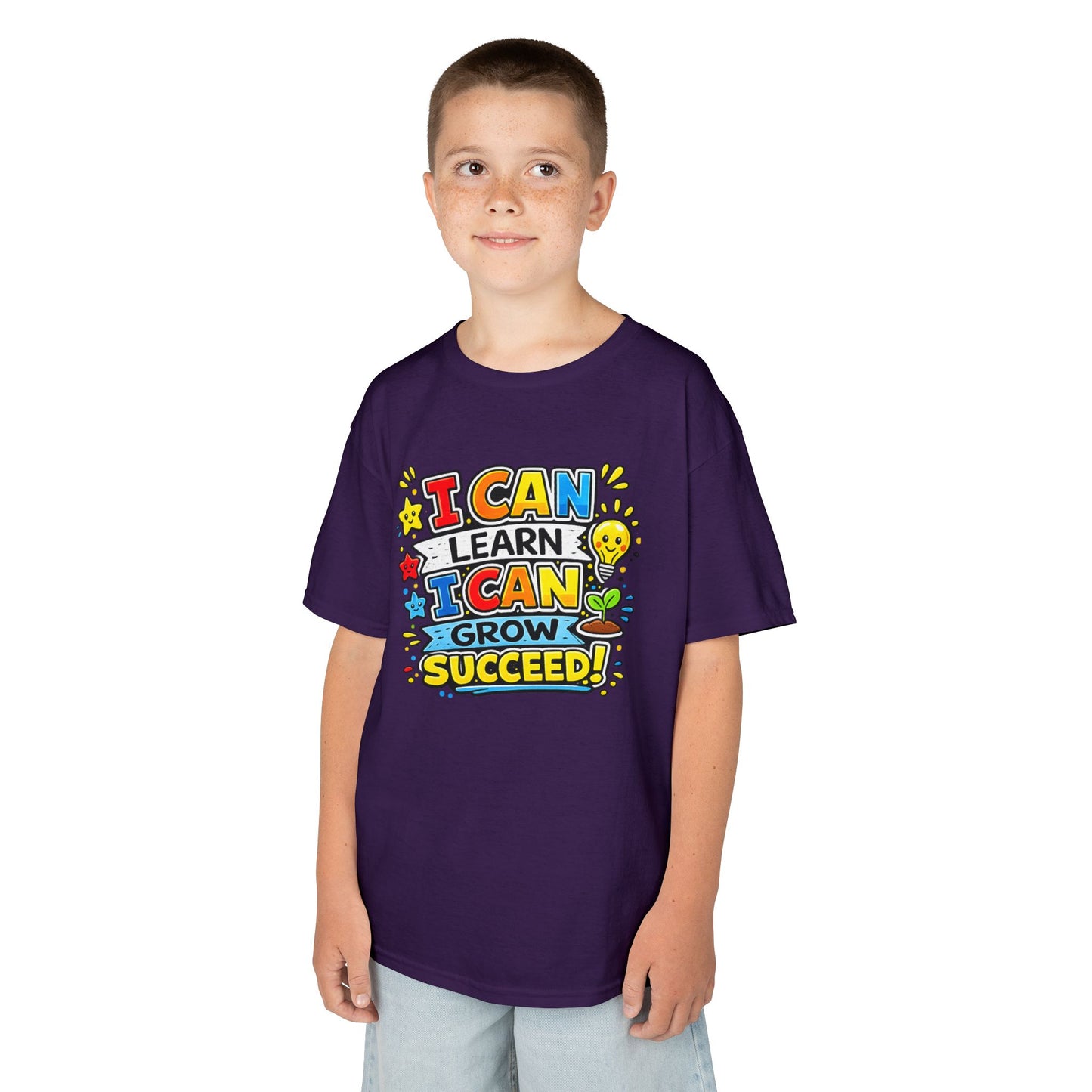 Kids Heavy Cotton™ Motivational Shirt