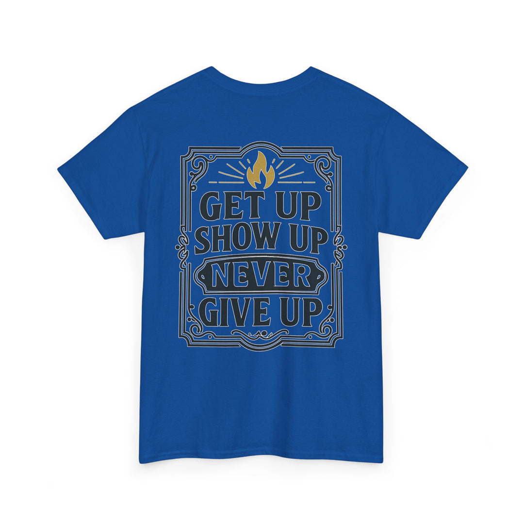 Barbells Over Breakdown. Unisex Heavy Cotton Tee