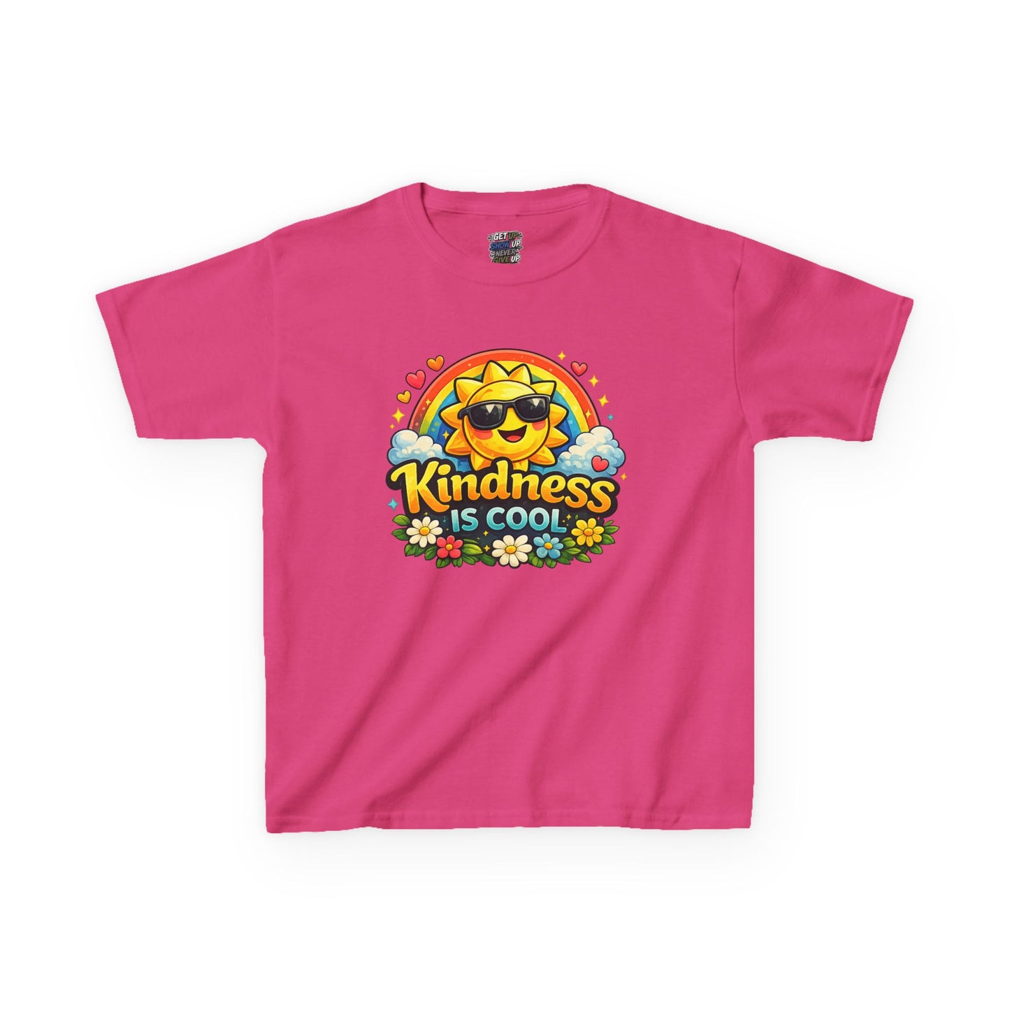 Kids Heavy Cotton™ Tee "Kindness is Cool"
