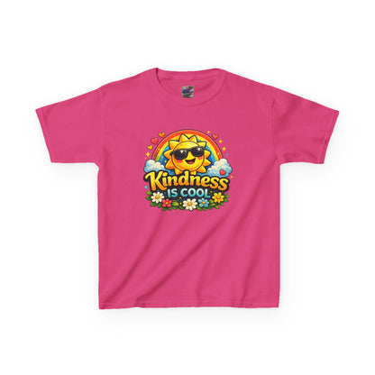 Kids Heavy Cotton™ Tee "Kindness is Cool"