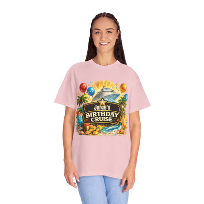 Custom Name Birthday Cruise Shirt