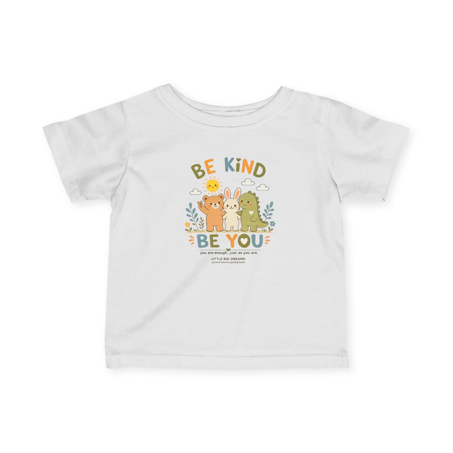 Infant Motivational Jersey T-Shirt | Soft Cotton Baby Graphic Tee | Inspirational Infant Shirt | Positive Message Baby Clothing | Cute Baby Outfit Gift