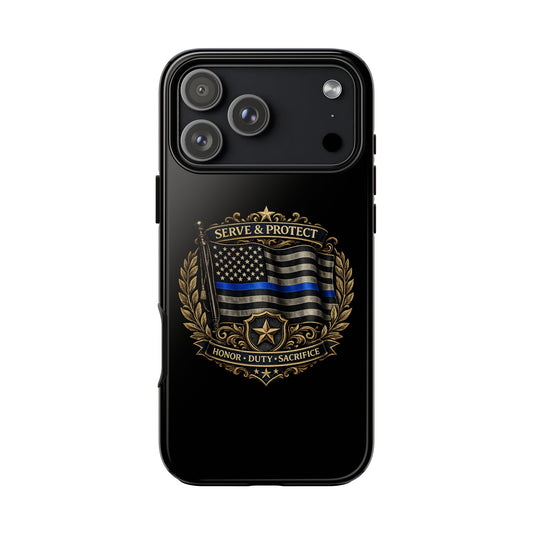 Blue Line Legacy Tough Phone Case