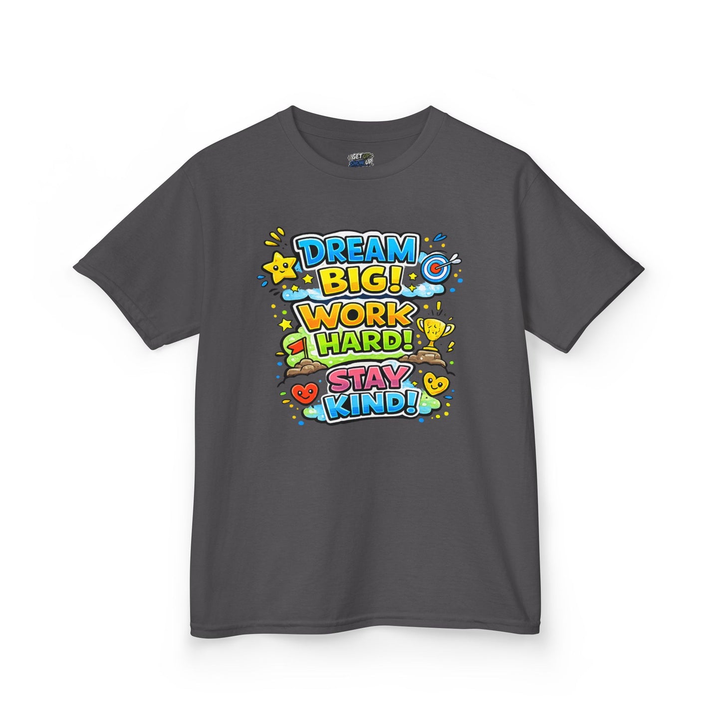Kids Heavy Cotton™ Motivational Shirt