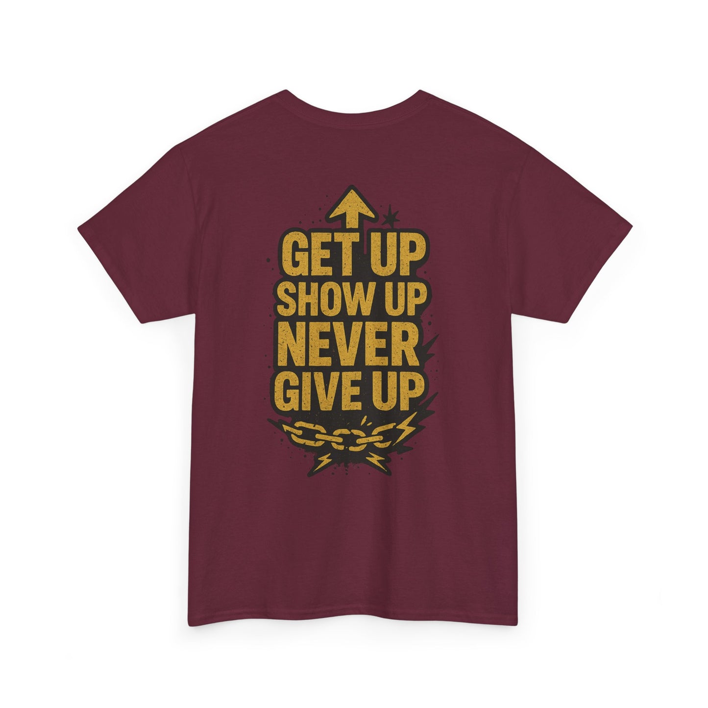 Winning Against Yesterday. Unisex Heavy Cotton Tee