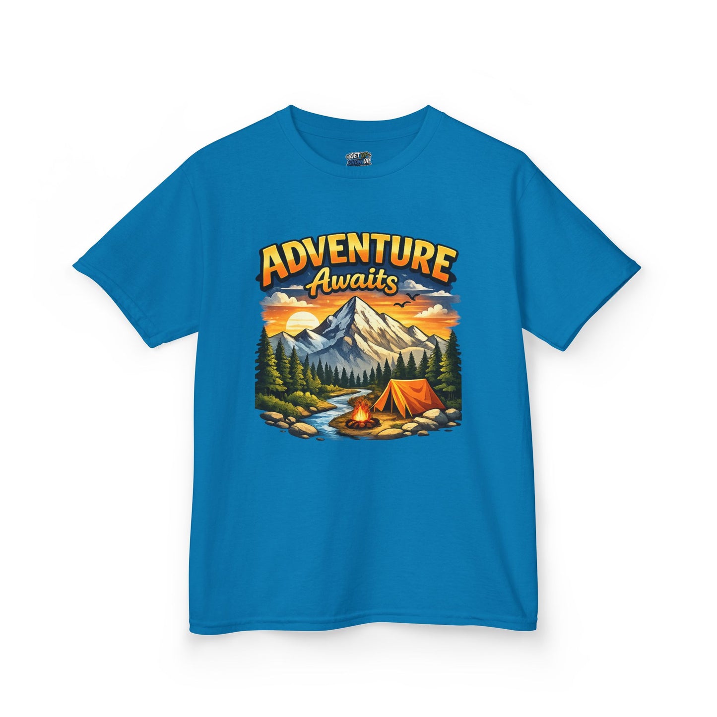 Kids Heavy Cotton™ Tee Adventure Awaits