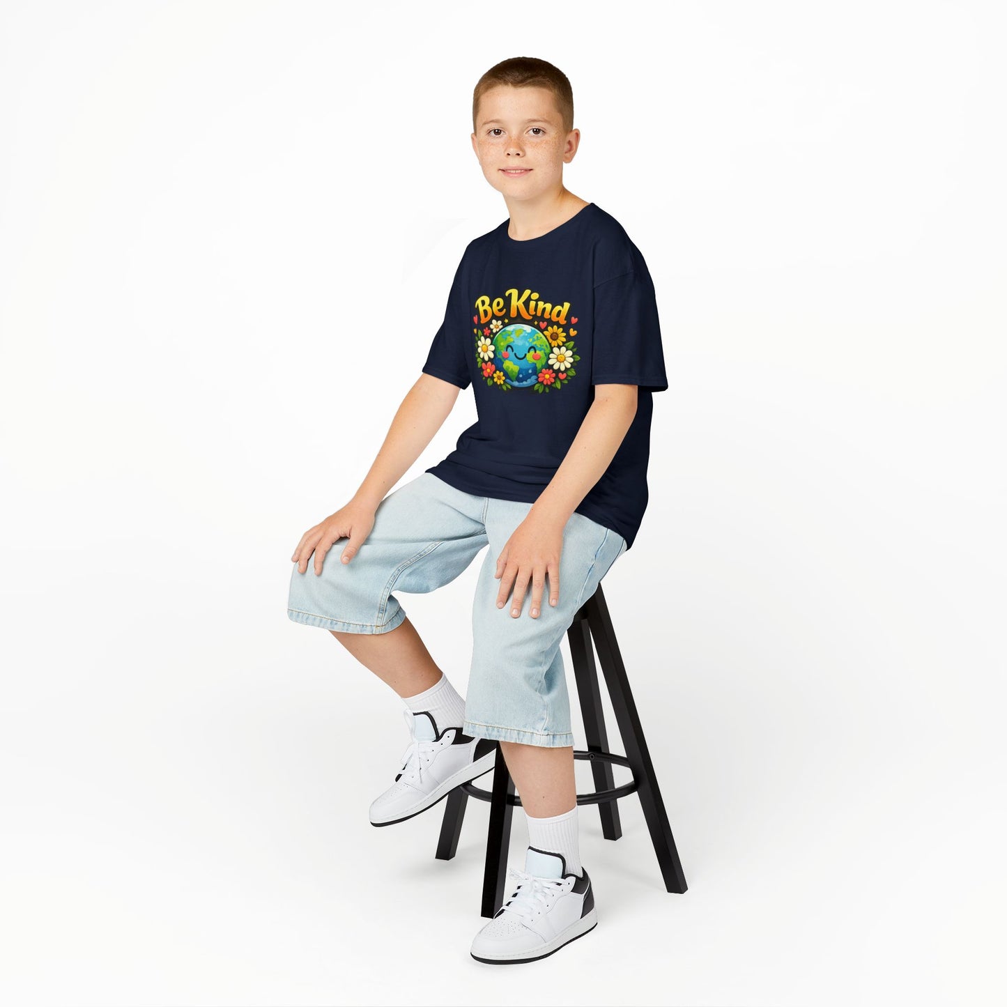 Kids Heavy Cotton™ Tee "Be Kind"