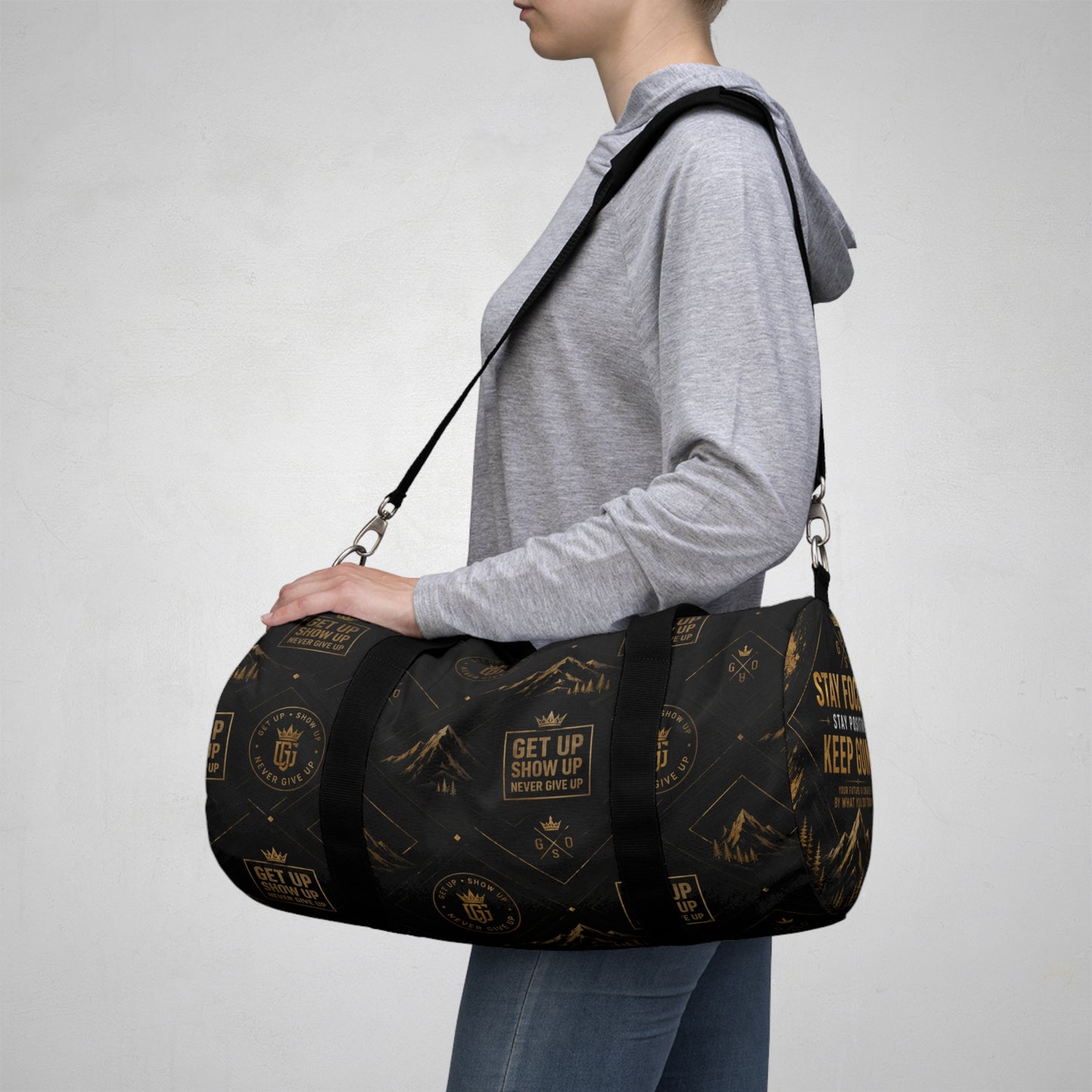 Luxury Duffel Bag – Premium Travel & Gym Bag for Everyday Carry, Weekend Trips & Fitness Essentials