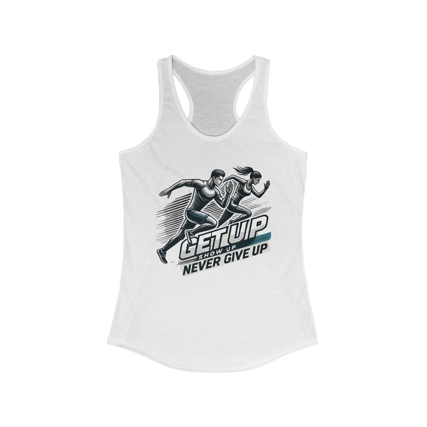 Run Through It Women’s Racerback Tank – Strength in Motion