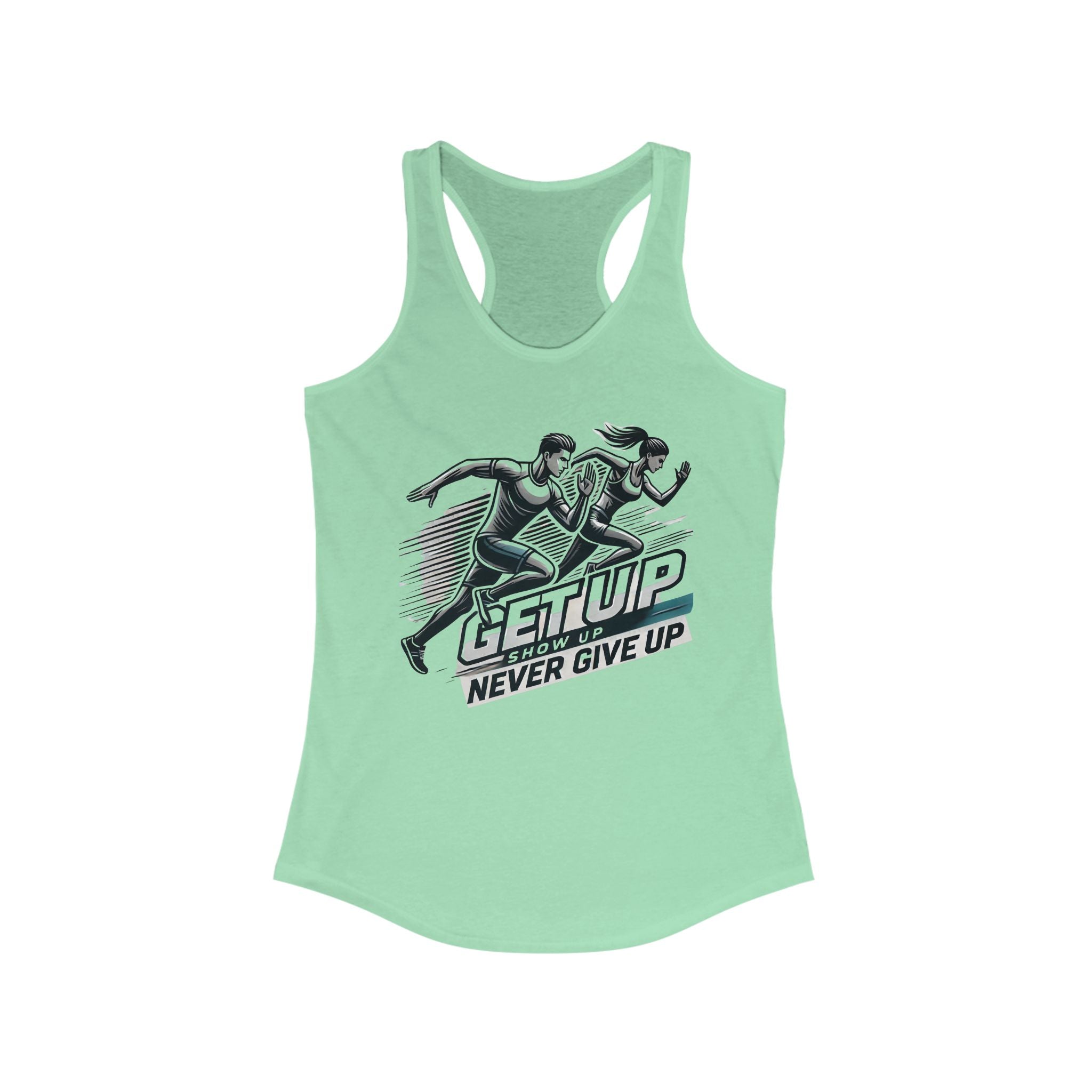 Run Through It Women’s Racerback Tank – Strength in Motion