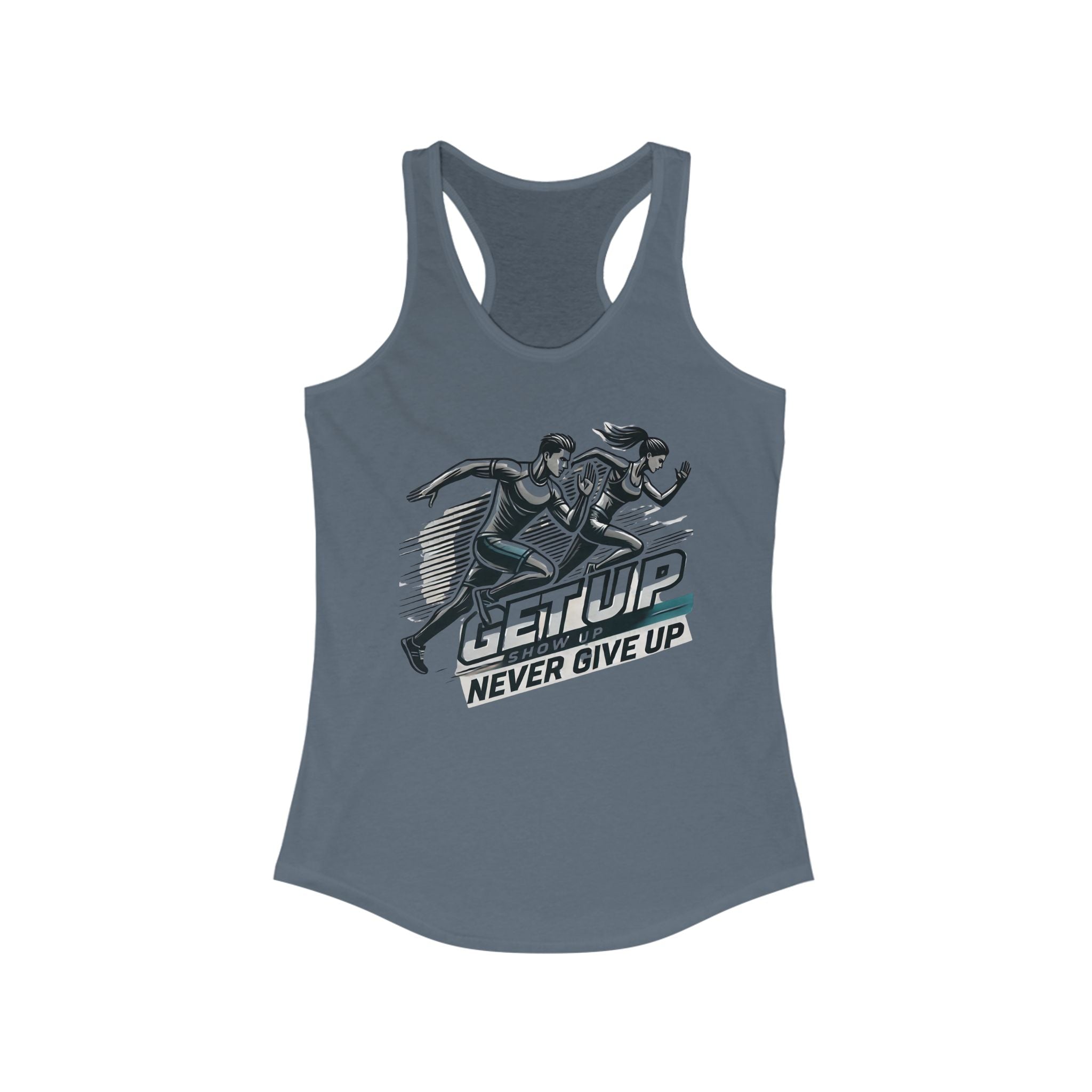 Run Through It Women’s Racerback Tank – Strength in Motion