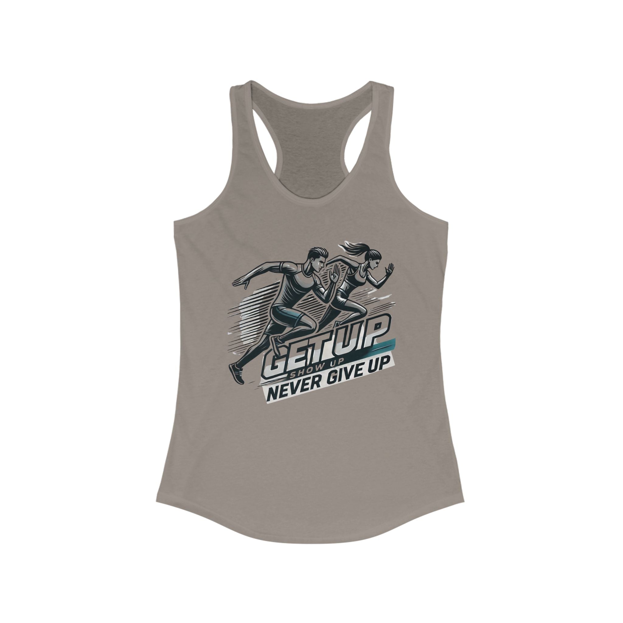 Run Through It Women’s Racerback Tank – Strength in Motion