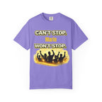 Custom Name Motivational T-Shirt – Can’t Stop. Won’t Stop.