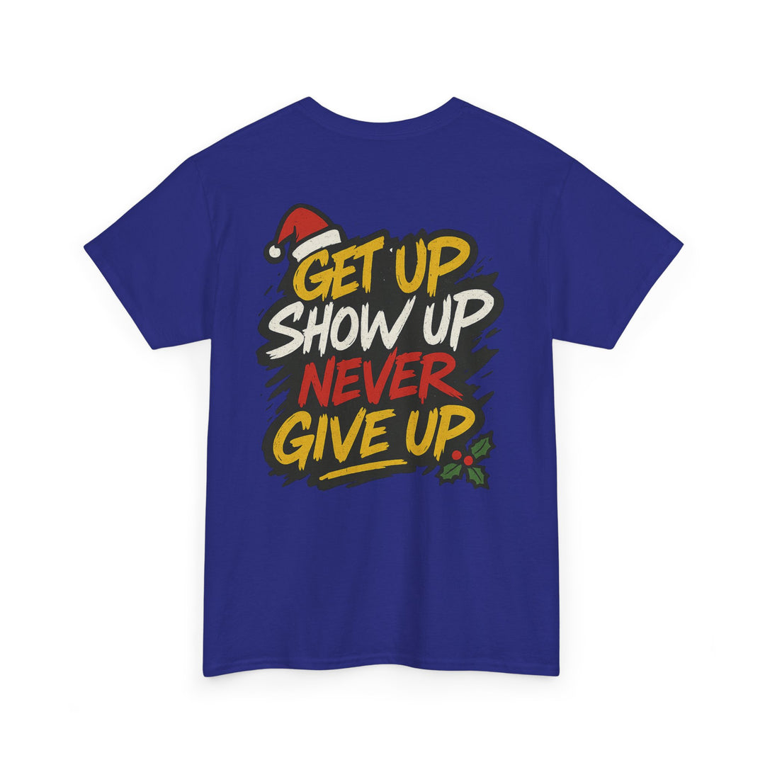 Christmas/Holiday Workout Unisex Heavy Cotton Tee