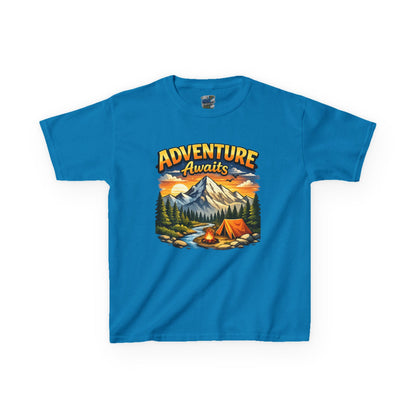 Kids Heavy Cotton™ Tee Adventure Awaits