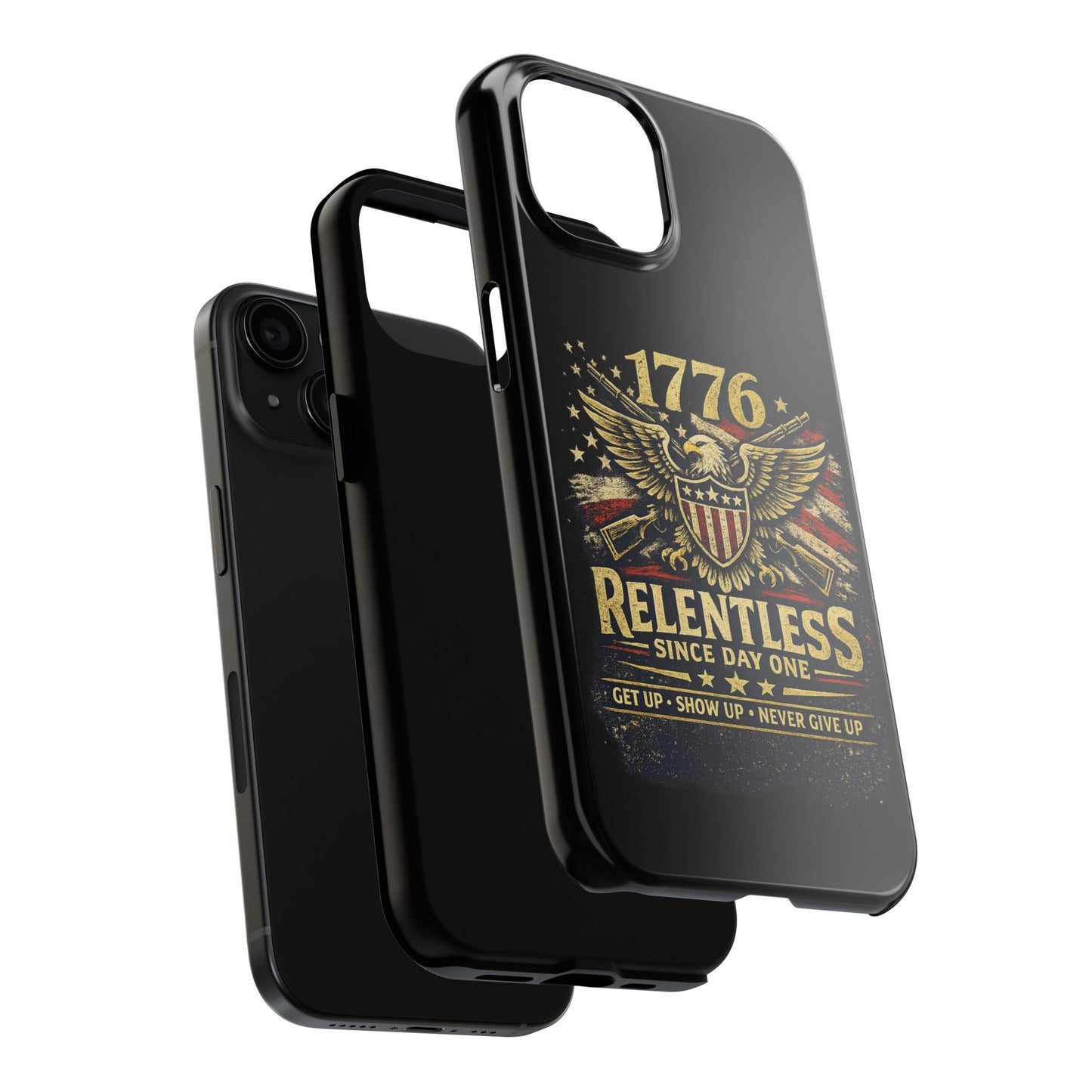 Patriotic 4th of July Tough Phone Case | Shockproof Protective Cover for iPhone & Samsung | USA Independence Day Design