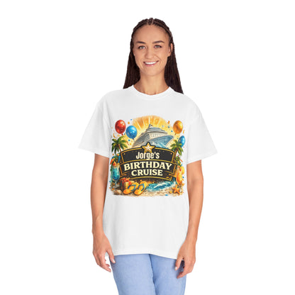 Custom Name Birthday Cruise Shirt