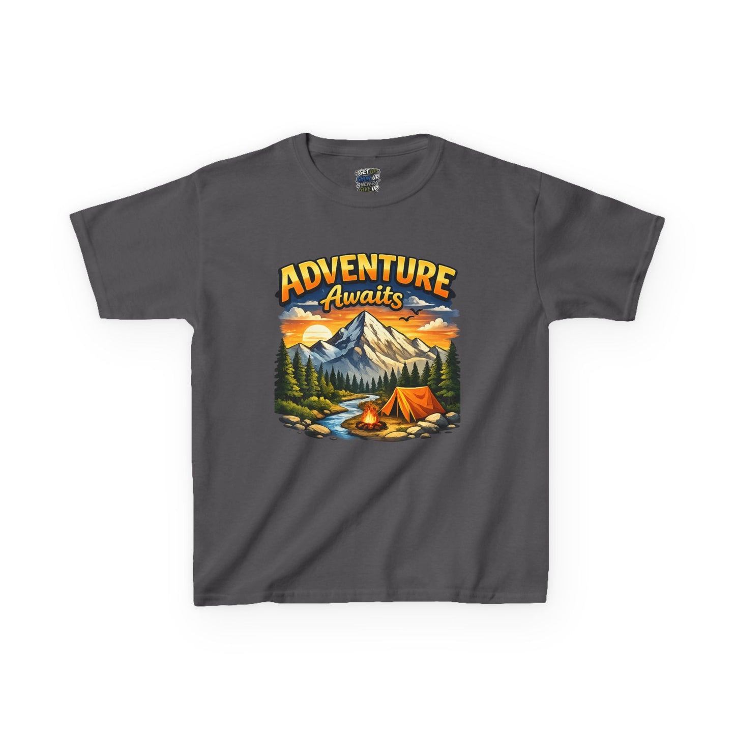 Kids Heavy Cotton™ Tee Adventure Awaits