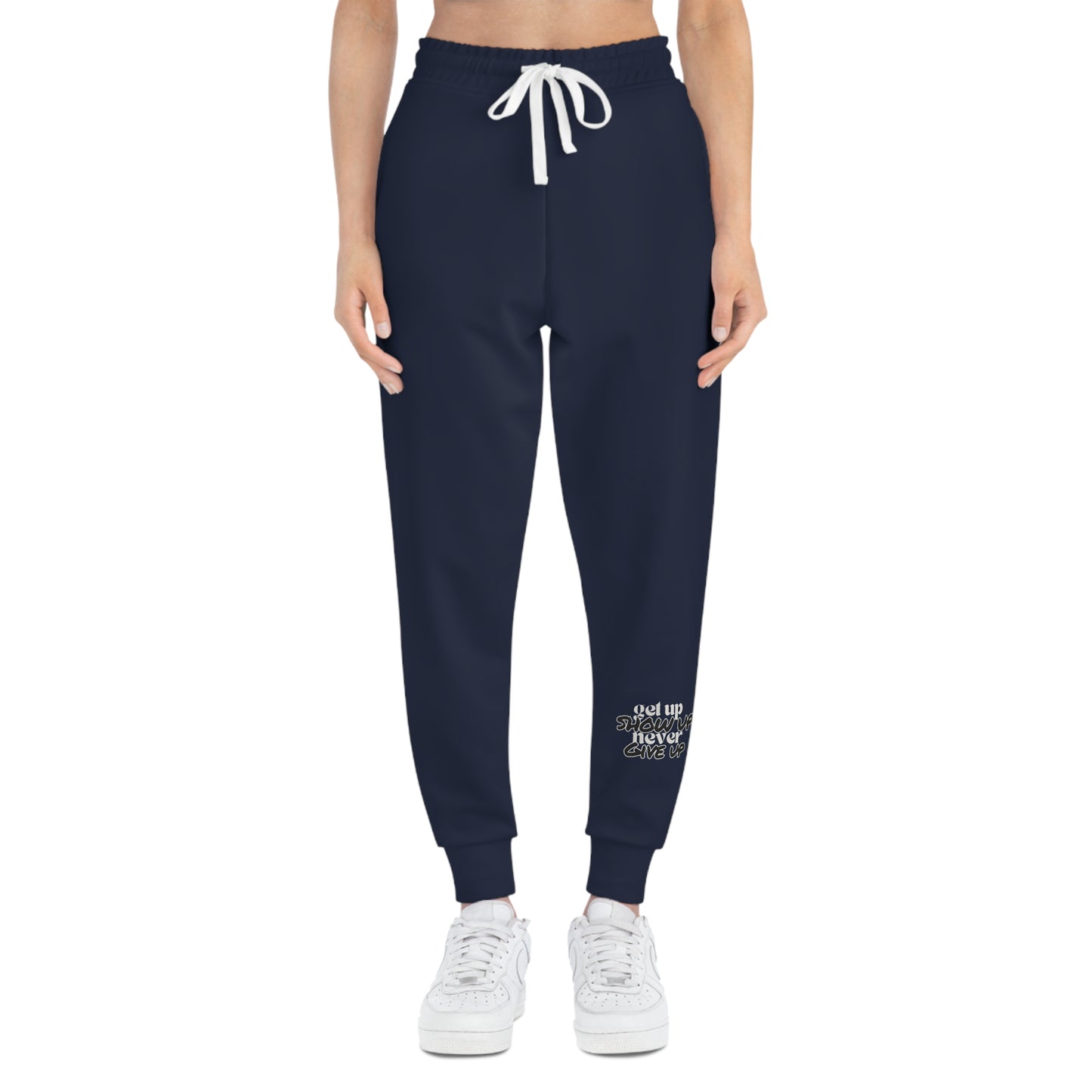 Elite Motivational UNISEX Joggers – Achieve in Comfort & Style (Navy)