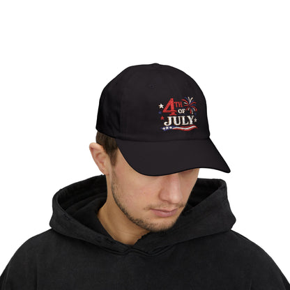 Patriotic Dad Hat – 4th of July Adjustable Baseball Cap for Men & Women