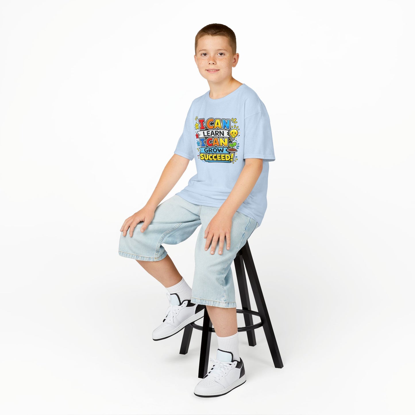 Kids Heavy Cotton™ Motivational Shirt