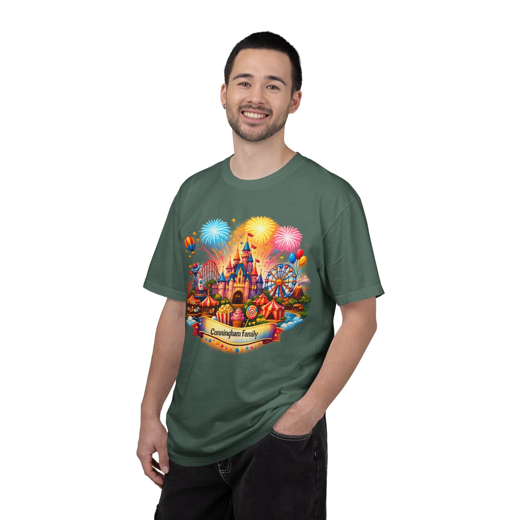 Customizable Name Graphic T-Shirt – for Disney Trips, Theme Park Vacations