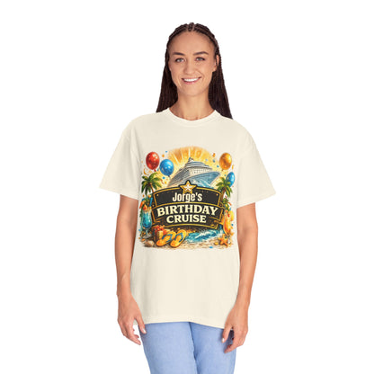 Custom Name Birthday Cruise Shirt